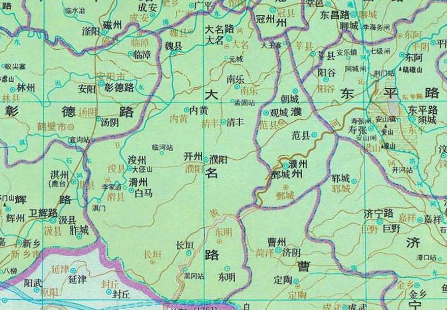 濮陽最新地圖，城市發展與地理變遷的見證者