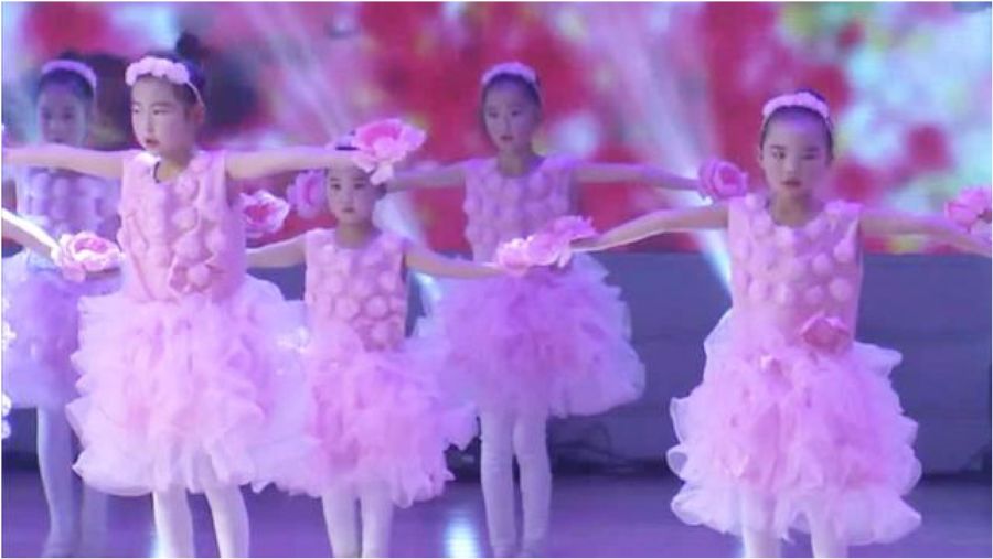 男孩獲獎幼兒舞蹈,自然美景的心靈之旅展演