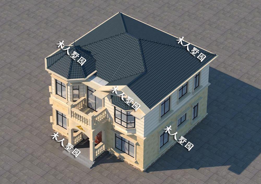 最新二層小洋樓設計圖，時代選擇與地位的完美融合