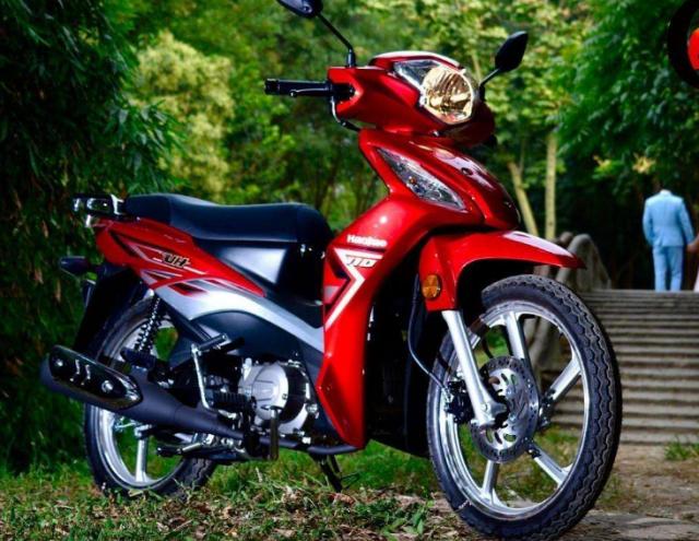 最新款電噴彎梁摩托車,小巷中的隱秘之寶亮相!