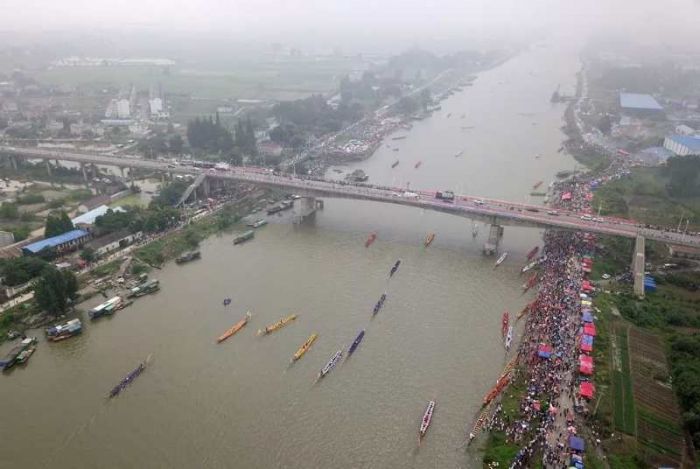 最新無為三汊河龍舟賽,傳統與現代的完美交融