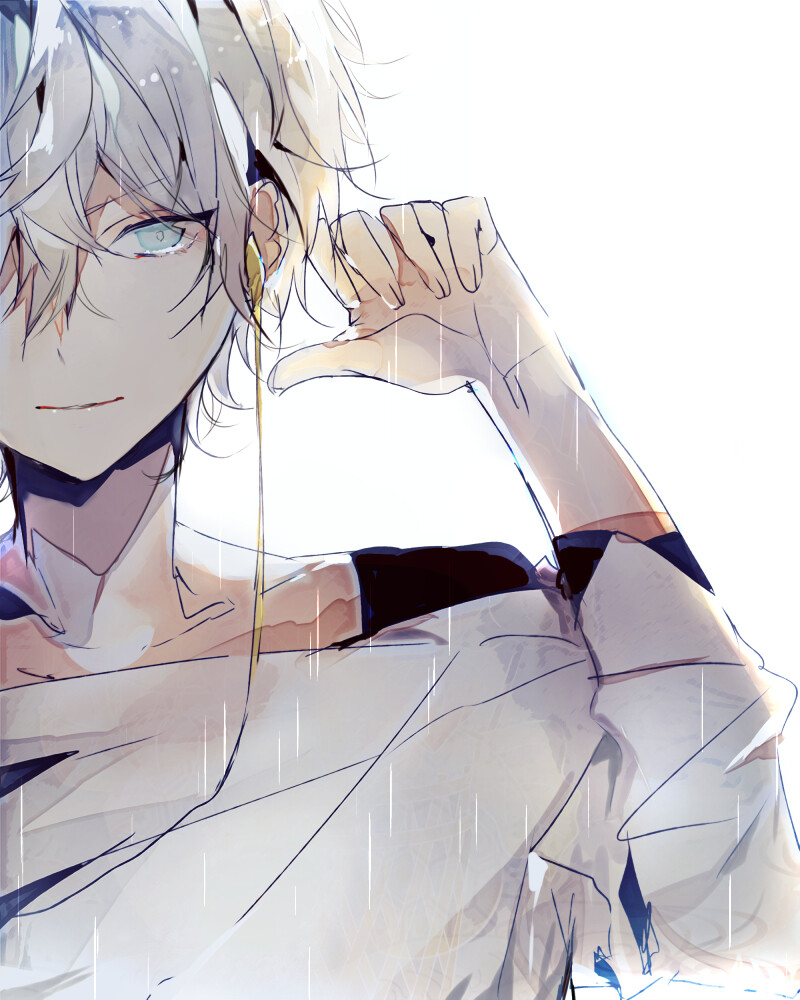 動漫白發帥哥，流行文化的魅力象征