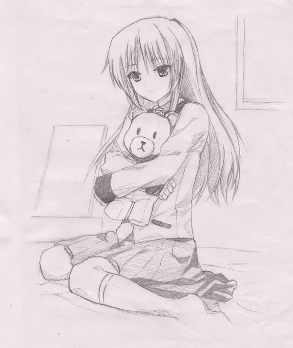 簡(jiǎn)單動(dòng)漫素描，一筆一畫(huà)的自信與成就之路