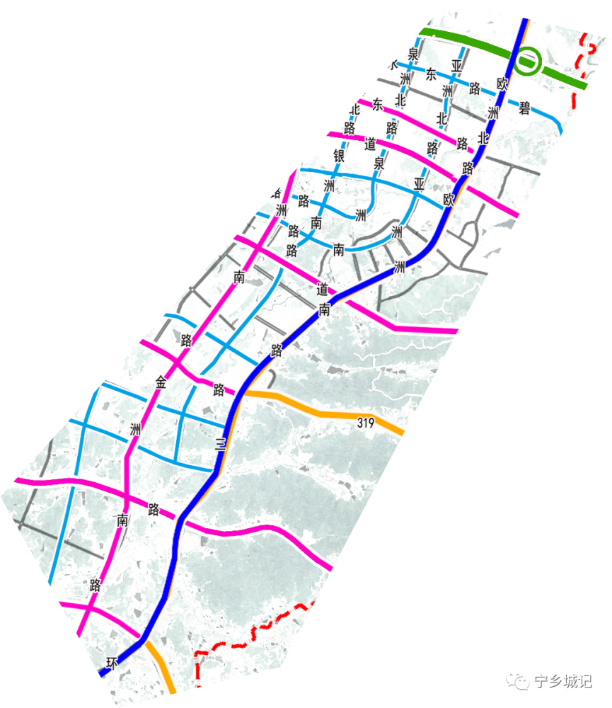 寧鄉縣最新規劃圖發布，探尋小巷獨特風味，一覽規劃新藍圖
