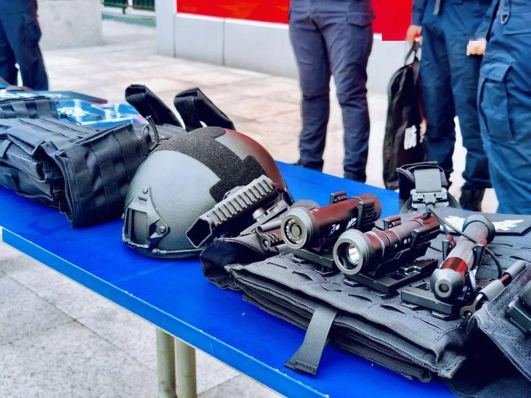 最新警用裝備展示，科技智能守護未來安全防線