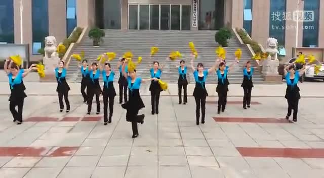 廣場舞新舞變隊形大賽奪冠風采，華麗篇章的一等獎榮耀時刻