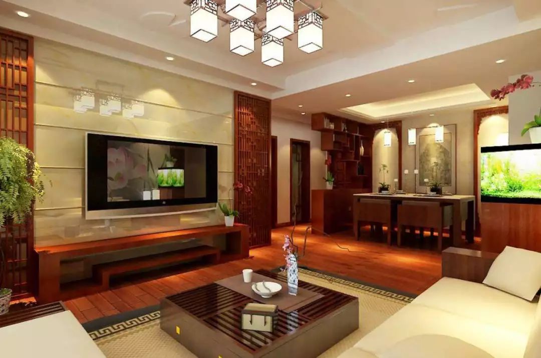 古典韻味與現代風尚的融合，電視柜中式最新款式效果圖欣賞