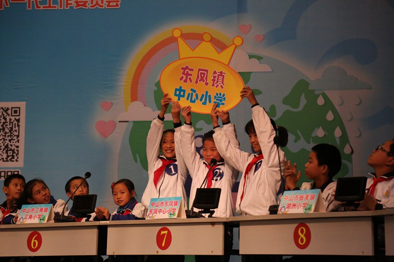 科普比賽的溫馨日常風采展示