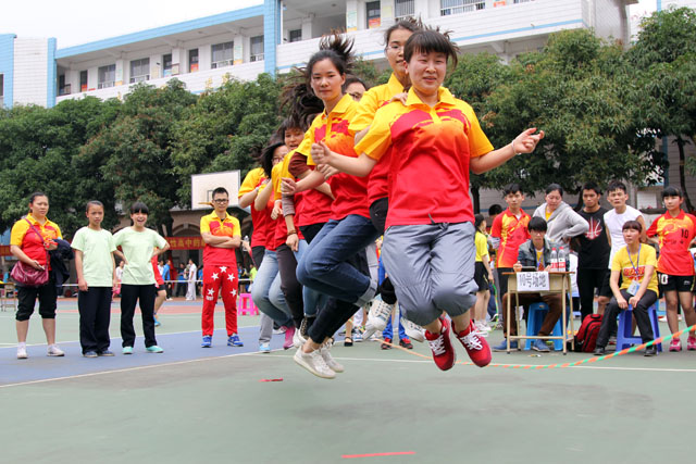 熱血沸騰的賽場瞬間，跳繩比賽精彩瞬間圖片回顧