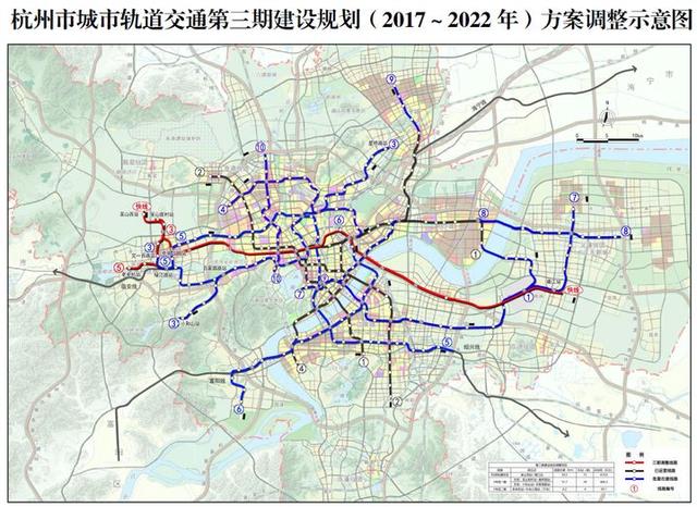 杭州地鐵最新規劃圖,城市脈絡的變遷與成就感的源泉