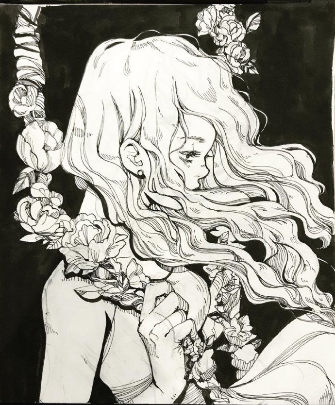 小紅書探索動漫黑白裝飾畫的獨特魅力