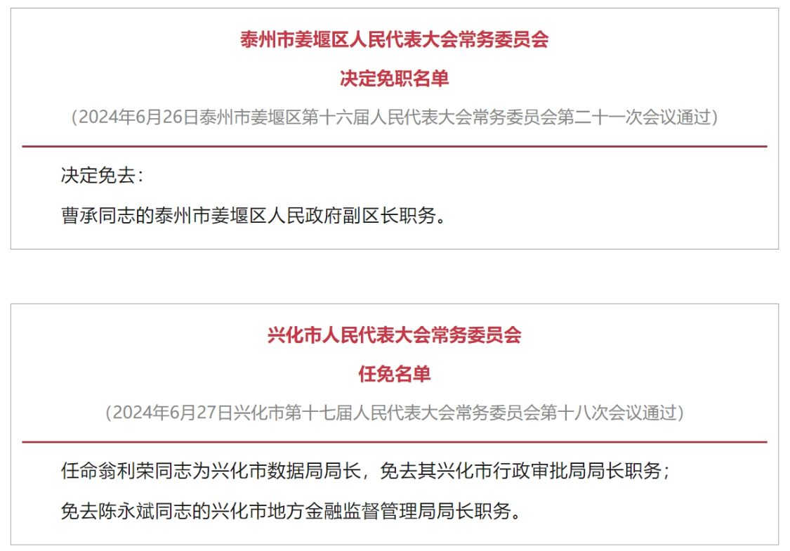 領導層最新任免動態及未來展望