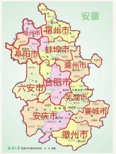 最新安徽地圖解讀,揭示其重要性及深遠影響