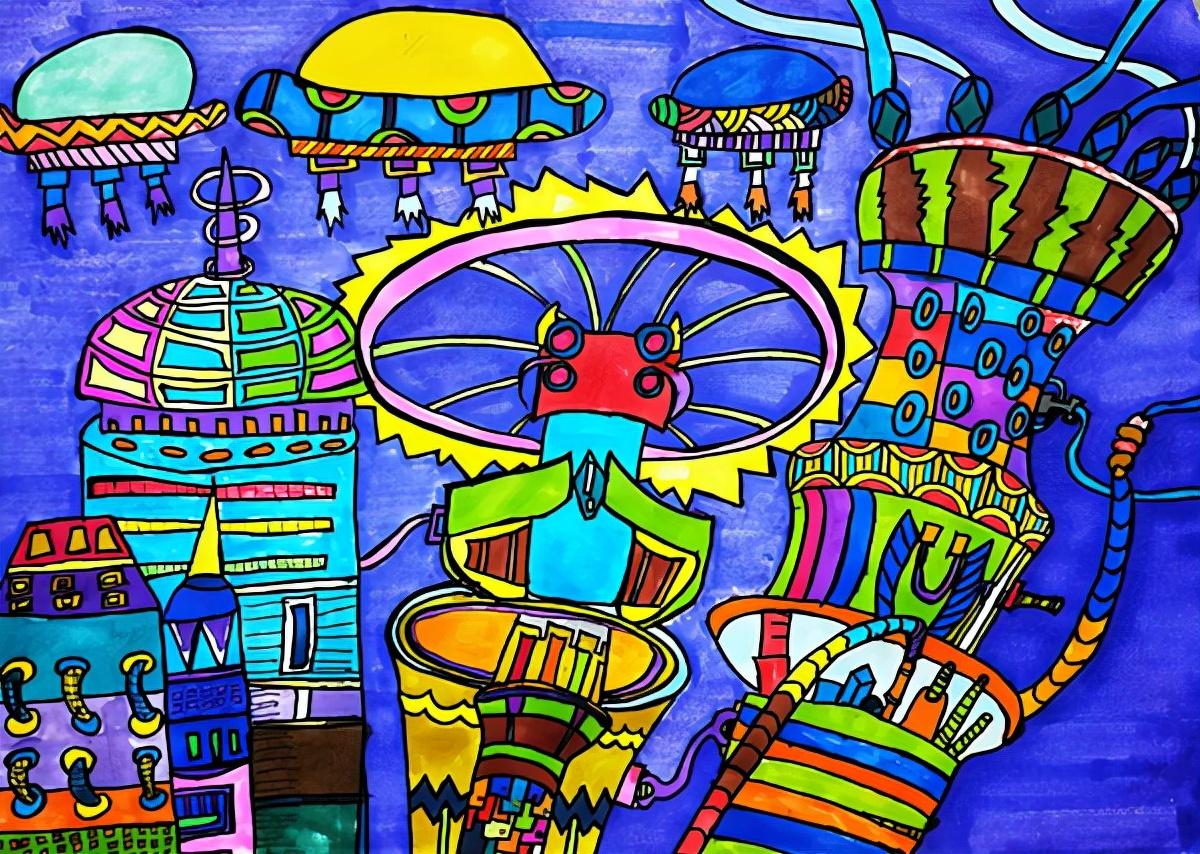 最新幼兒畫觀點闡述,創意無限,激發孩子藝術潛能的無限可能