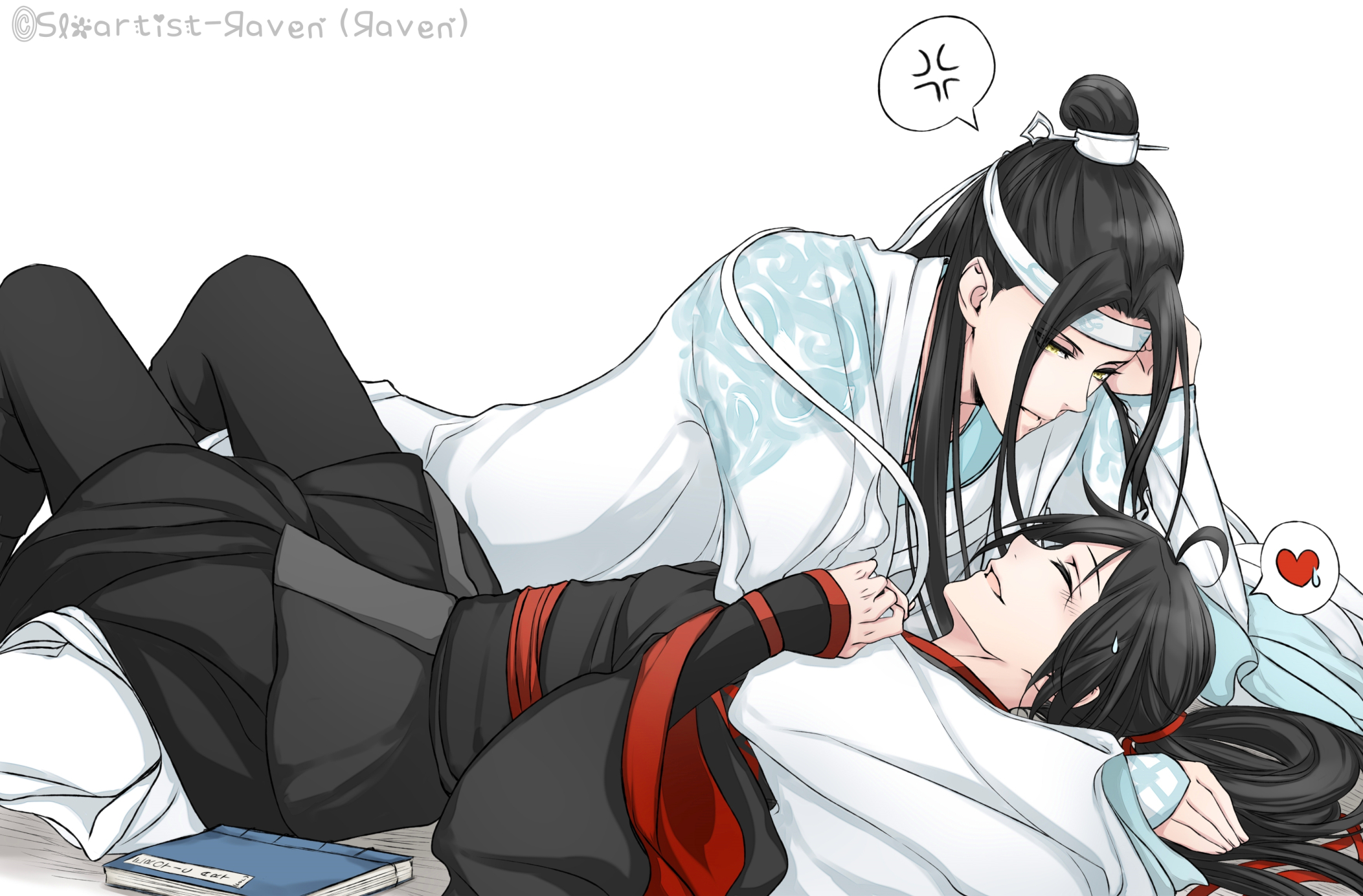 魔道祖師動漫配音,自然美景中的心靈之旅