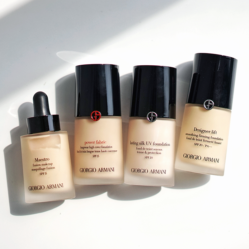 阿瑪尼新款粉底液，自信成就光彩，展現多變魅力